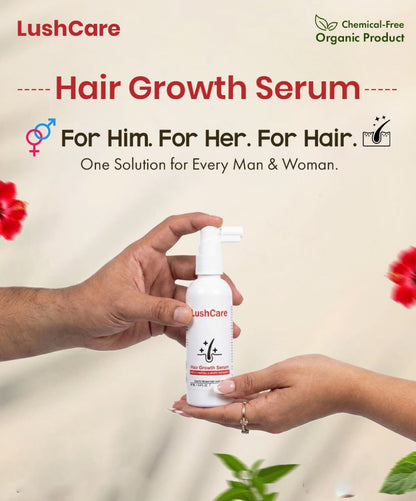 LushCare Hair Growth Serum – Advanced Botanical Regrowth Formula