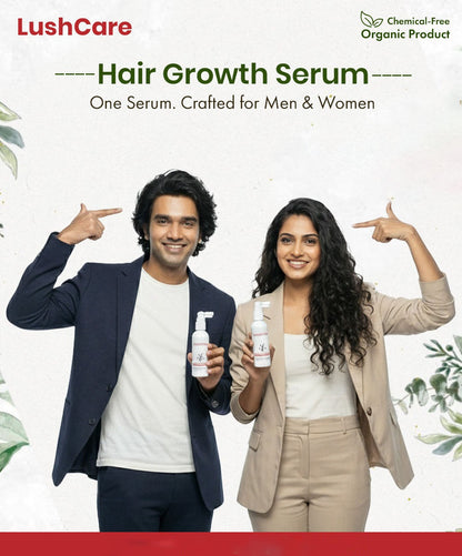 LushCare Hair Growth Serum – Advanced Botanical Regrowth Formula