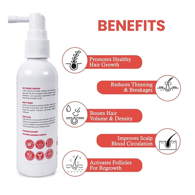 LushCare Hair Growth Serum – Advanced Botanical Regrowth Formula