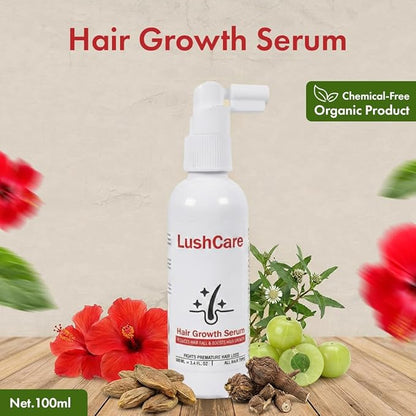 LushCare Hair Growth Serum – Advanced Botanical Regrowth Formula